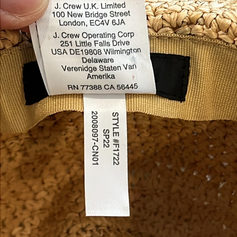 Packable Straw Hat - image 7